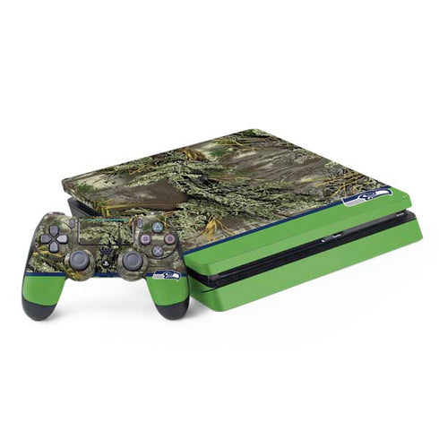 NFL Realtree Camo Seattle Seahawks PS4 Slim Bundle Skin